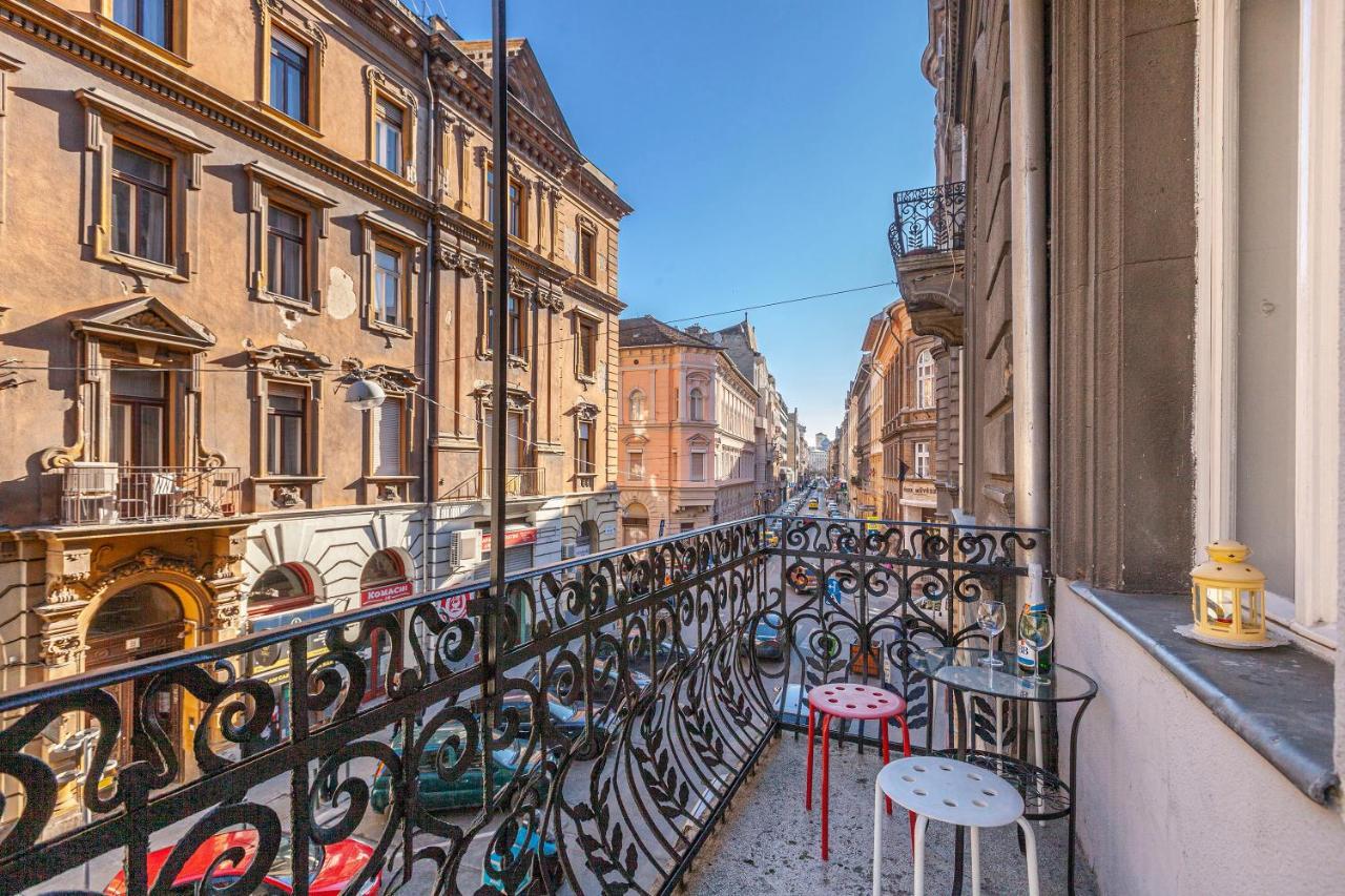 Апартаменты Luxury Art Deco Flat / Big Balcony Будапешт Экстерьер фото